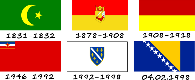 A história da bandeira da Bósnia e Herzegovina