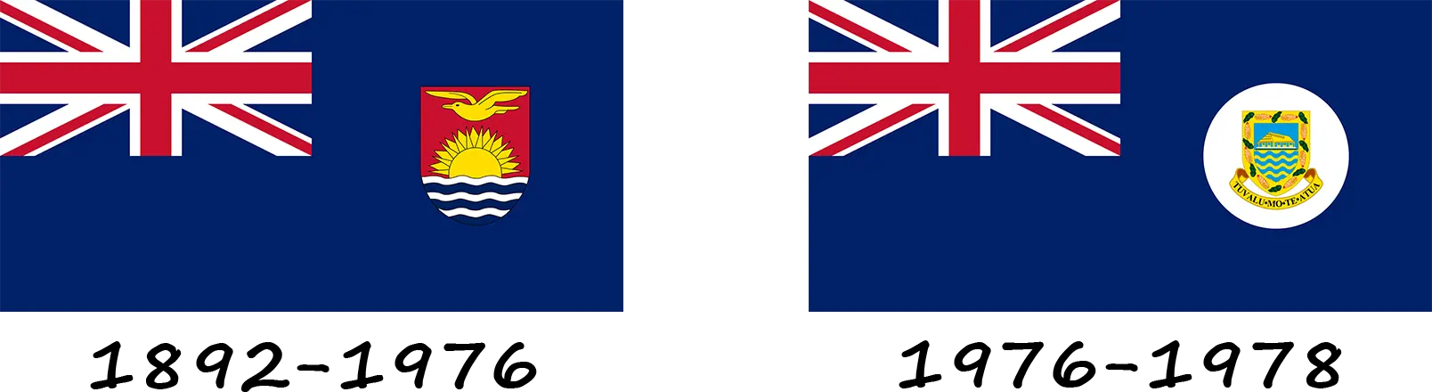 História da bandeira de Tuvalu