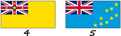 Países independentes com a bandeira britânica