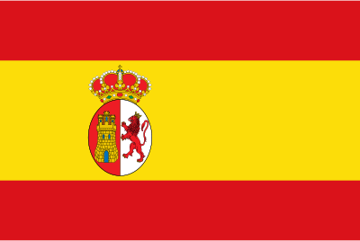 A bandeira da Espanha 1843-1931