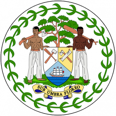 Brasão de armas de Belize