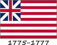 A primeira bandeira dos Estados Unidos