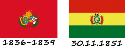 História da bandeira boliviana