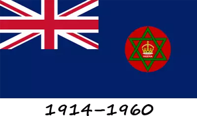 Bandeira da Nigéria colonial britânica