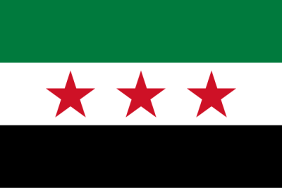 Bandeira atual da Síria